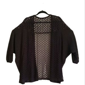 Trendy black Cato cardigan